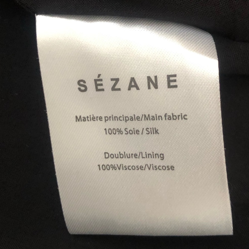 Sézane Anny Silk Wrap Dress - Picture 7 of 8